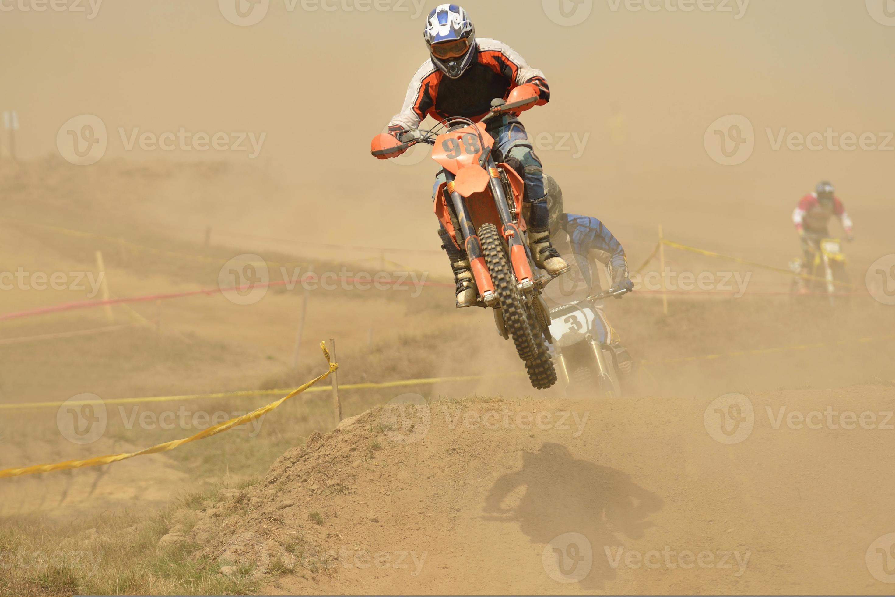 corrida de motocross 11589612 Foto de stock no Vecteezy